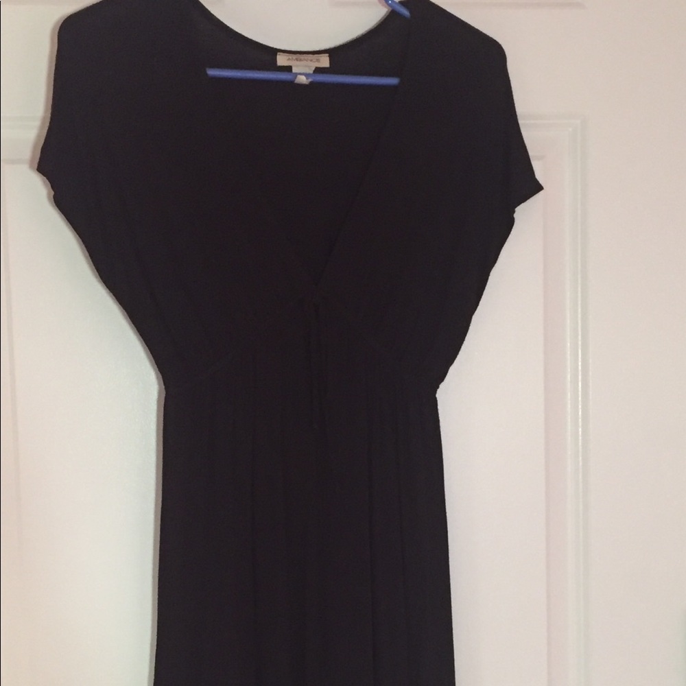 Black dress cover up